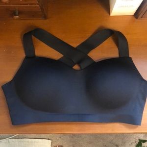 Black Sports Bra,size L